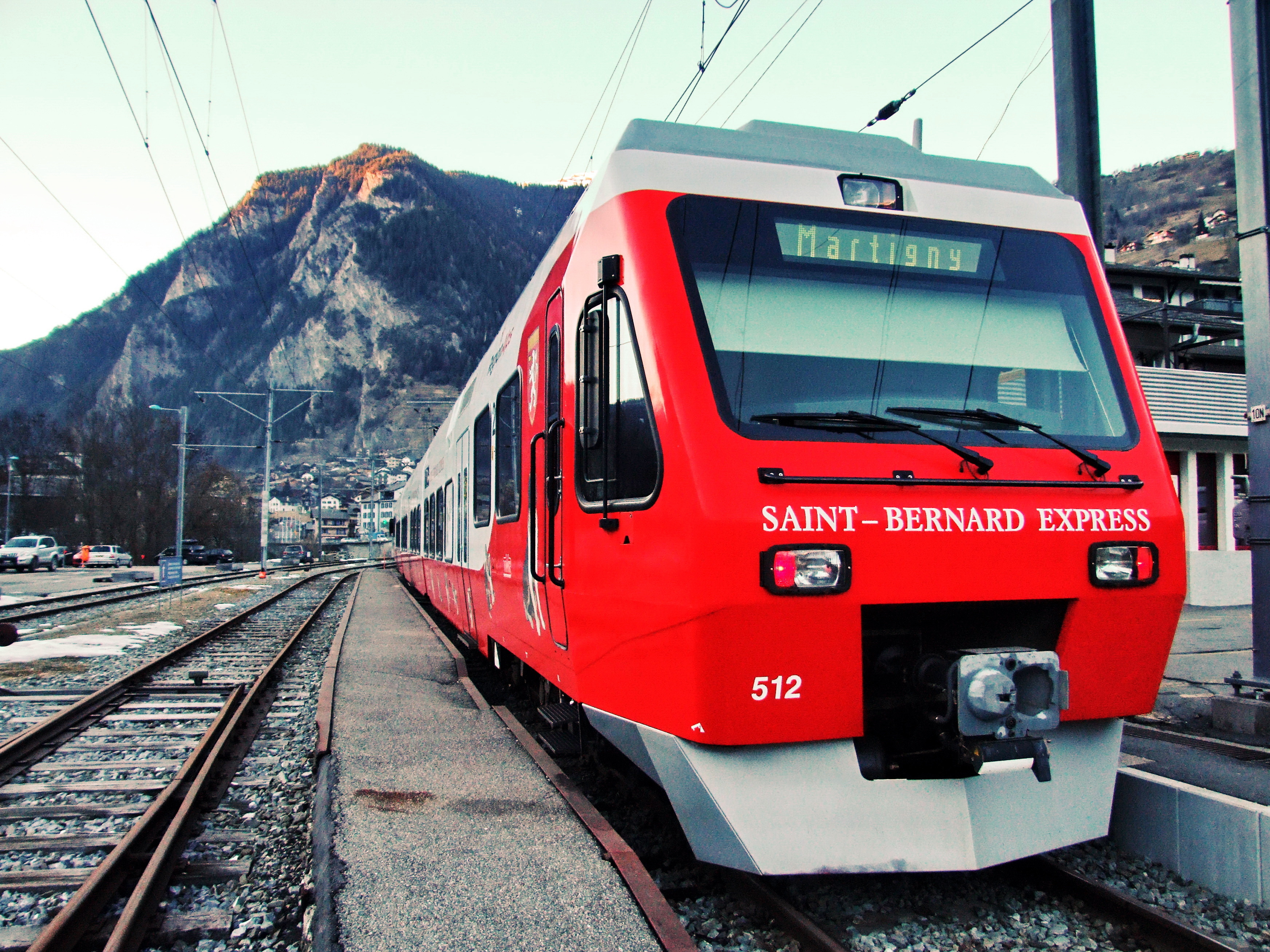 Met de trein van Genève naar Verbier