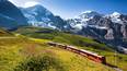 De lange weg naar de Alpen: Met de trein