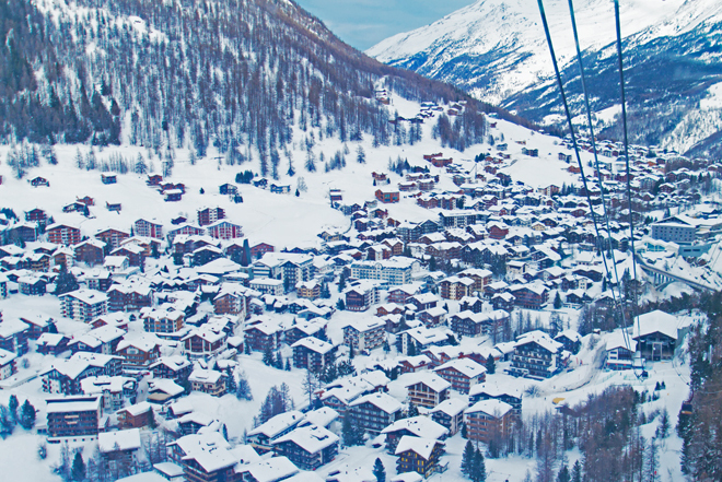 Speer's Magazine: Waarom Saas Fee in de vastgoed schijnwerpers staat