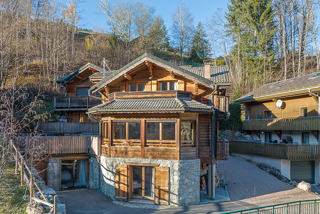 Een stijging van de markt in Morzine
